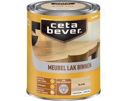 Cetabever - Meubellak Transparant Zijdeglans - Blank - 750 Ml