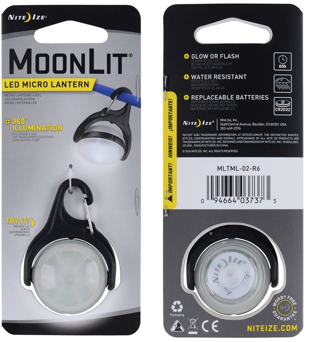 Nite Ize - Moonlit Led Micro - Lantaren