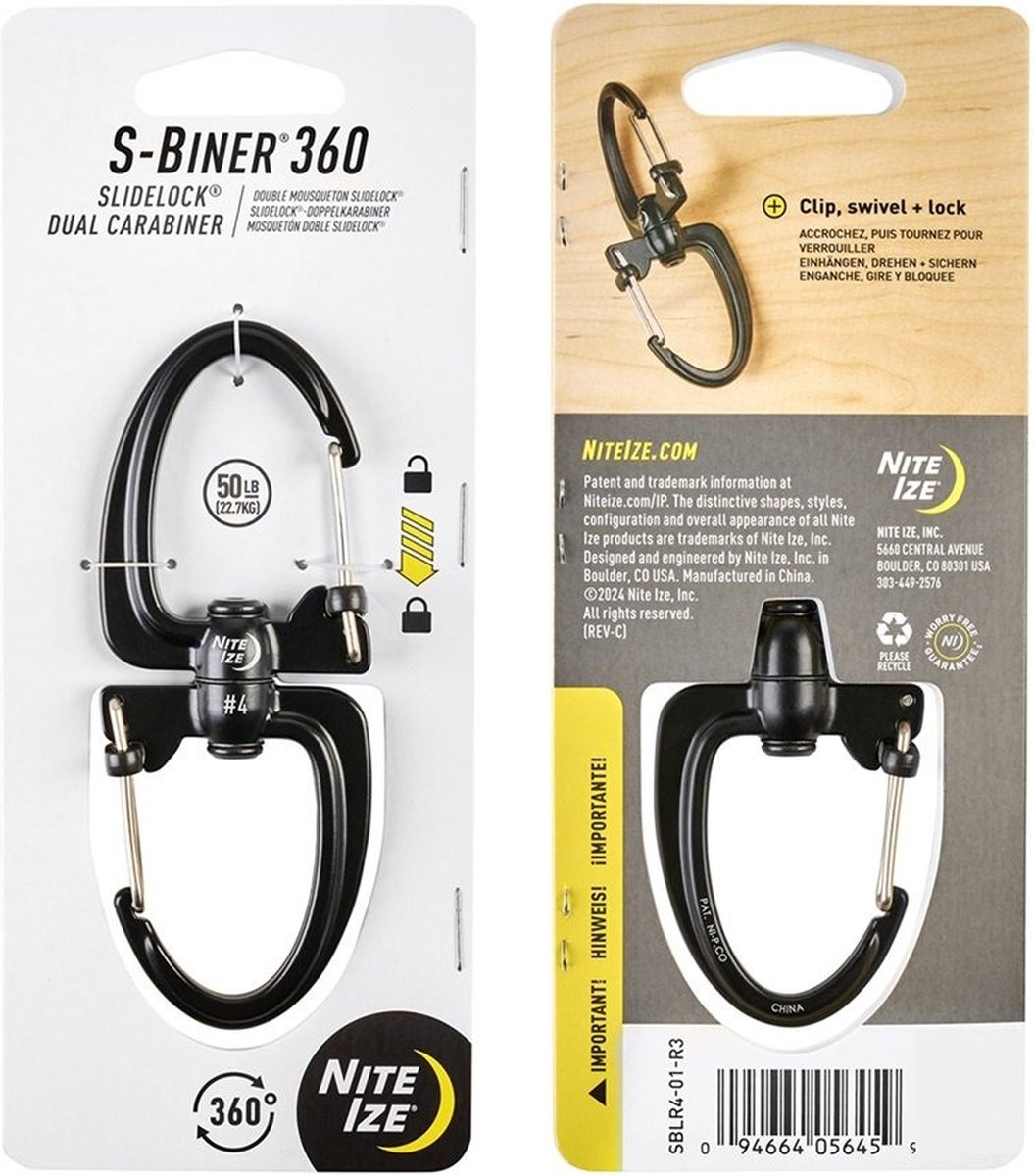 Nite Ize S-Biner 360 Karabijnhaak 4