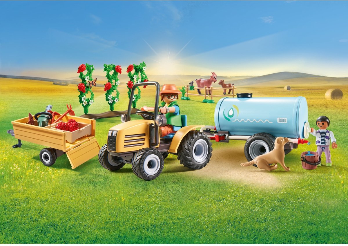 PLAYMOBIL Country Tractor met aanhanger en watertank - 71442 — afbeelding 11