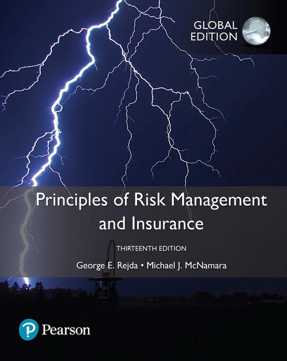 Omslag van Principles of Risk Management and Insurance, Global Edition