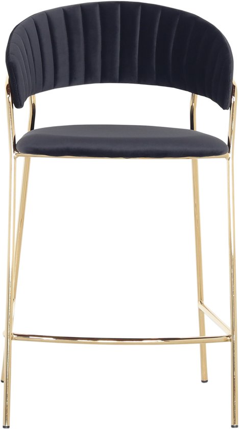 Nolon Noa-Mae Eetkamerstoel Bouclé Taupe - met Armleuning - Stof