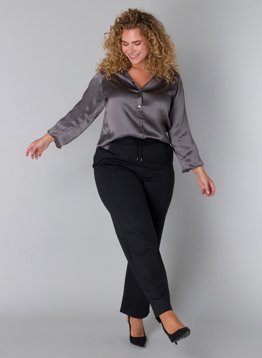 YESTA Tirza Tops - Grey - maat 1(48)