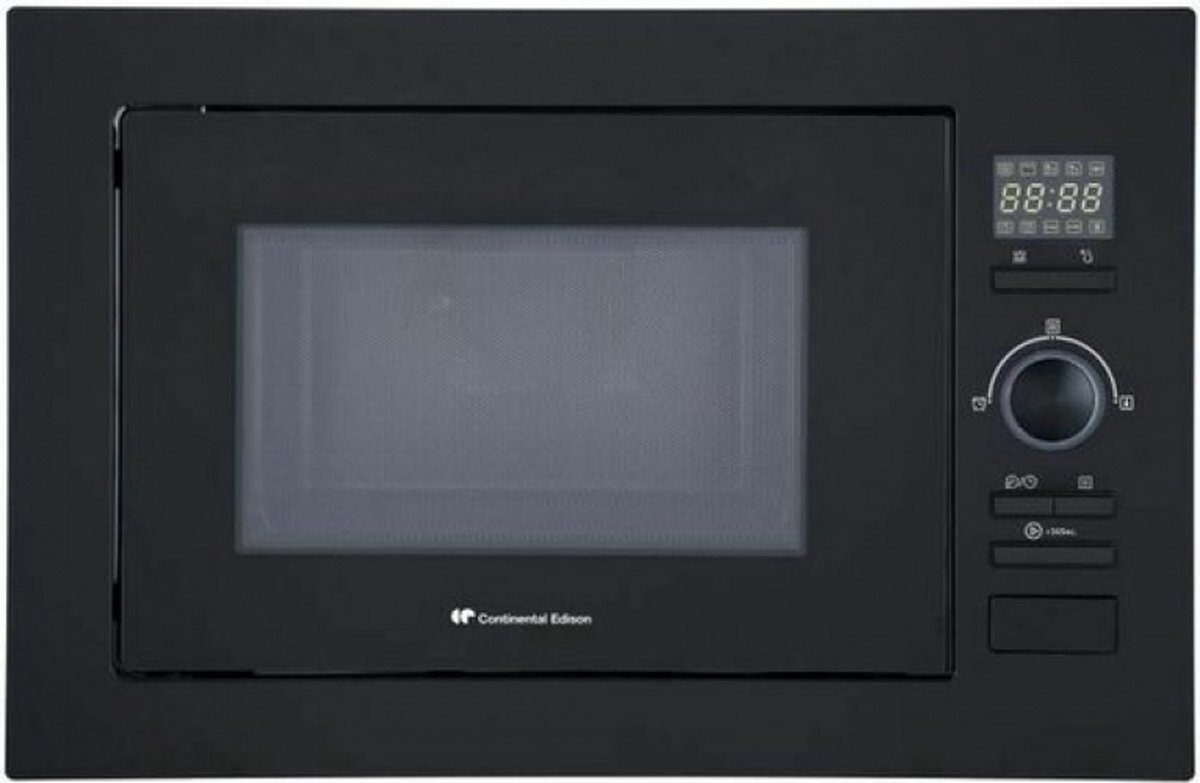 Inbouw magnetron grill CONTINENTAL EDISON CEMO25GEB2 Zwart L59.5 x H38.8 x P40 cm 25L