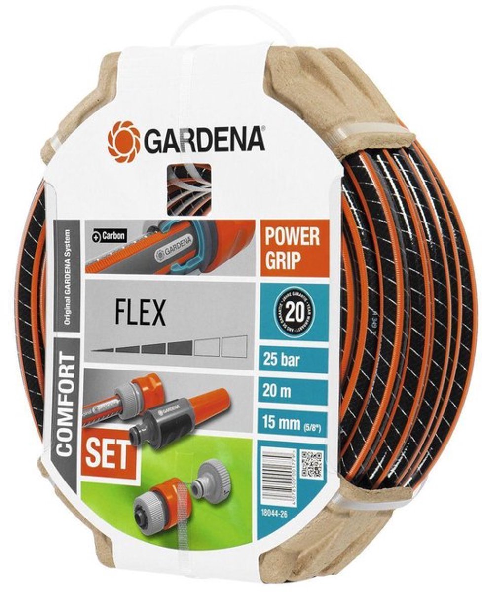 GARDENA Comfort FLEX Tuinslang - 15 mm (5/8") - 20 m - met accessoires – foto 8