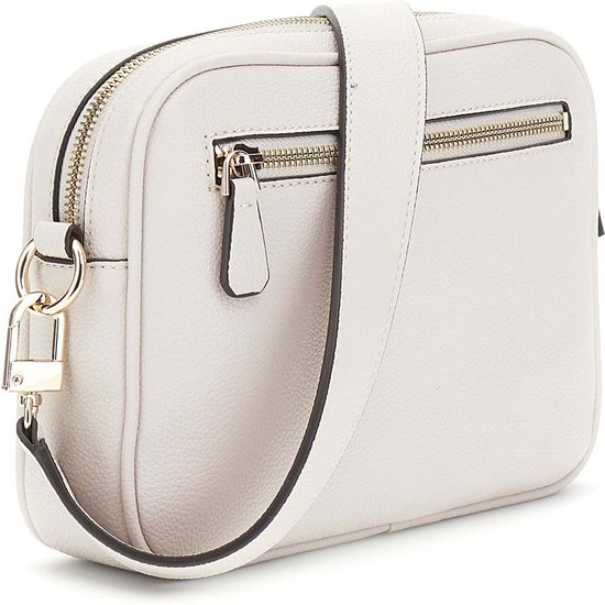 Zwarte GUESS Schoudertas LOSSIE GIRLFRIEND DOME SATCHEL