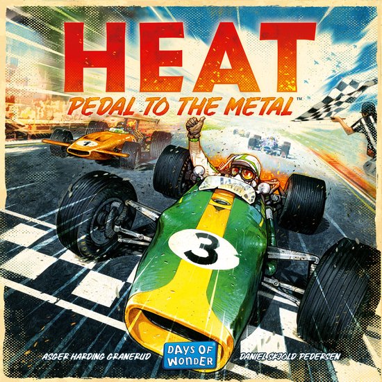 Heat Bordspel - Days of Wonder – Voor de echte race fans – Vanaf 10 Jaar – Strategisch bordspel
