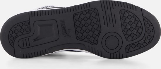 PUMA Rebound v6 Unisex Sneakers - Wit/Zwart