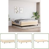 vidaXL Bedframe metaal 180x200 cm