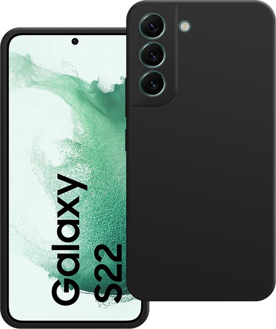 Coque en TPU souple Cazy pour Samsung Galaxy S22 - Zwart