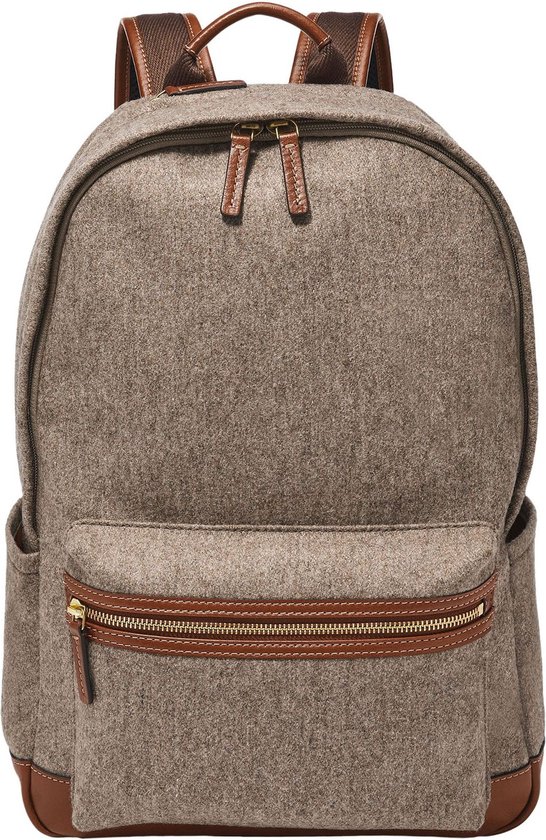 Sac à Bandoulière FOSSIL Raeford Duffle - Cuir Marron Moyen, Taille Moyenne, Neuf Avec étiquettes