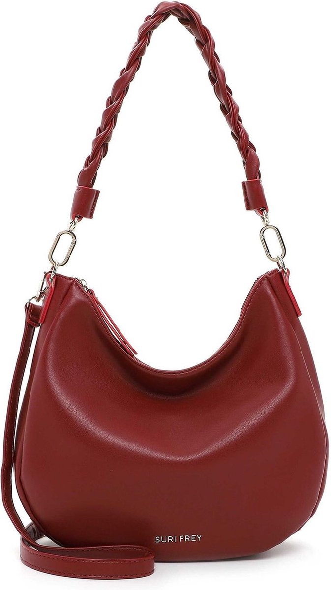 SURI FREY Schoudertas Tiffany Shoulder Bag Darkred Donkerrood