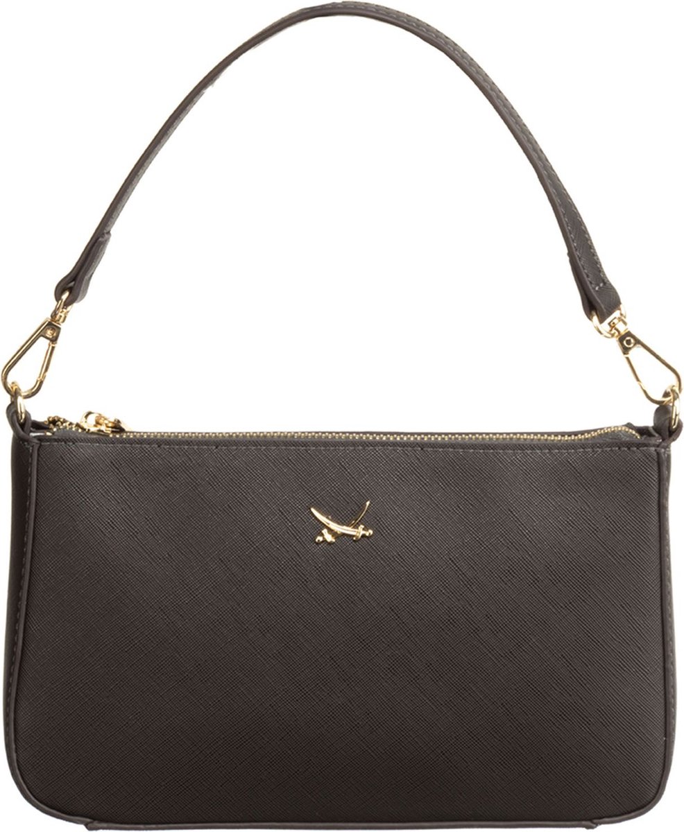 Sansibar Schoudertas Shoulder Bag Antracite Donkergrijs