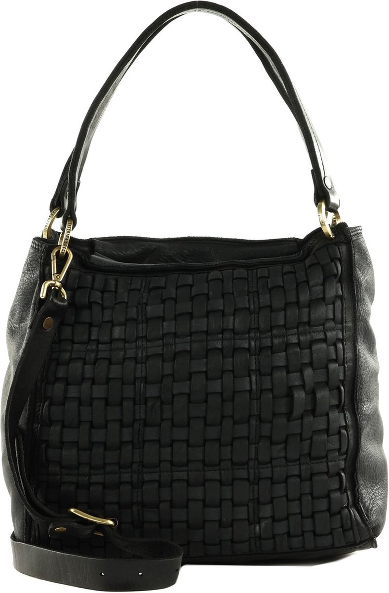 CATERINA LUCCHI Schoudertas Handtas Anna Shopping Bag Nero Zwart