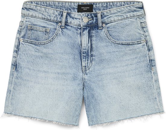 Vero Moda Broek Vmtess Mr Short Dnm Shorts Mix Ga Noos 10301532 Light Blue Denim Dames Maat - M