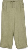 Pantalon Vero Moda Vmmelaney HW Loose Pant Wvn Ga Noos 10316385 Couronne de laurier/mélange Taille femme - M