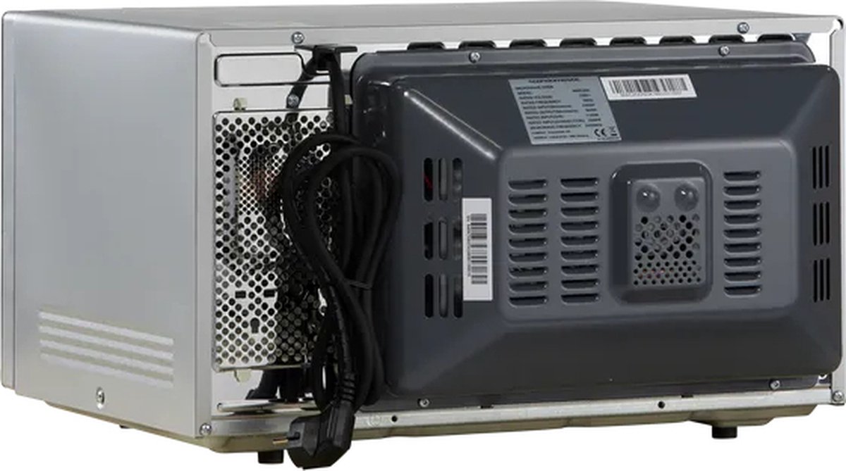 ScanDomestic MWC25X Roestvrijstaal Combinatiemagnetron Aanrecht 25 l 900 W