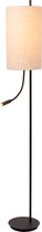 Bol.com Lucide MAGIC - Vloerlamp - Ø 24 cm - 1xE27 - Zwart - Japandi aanbieding