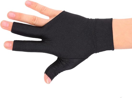 Biljart Handschoenen - Antislip verstelbare 3 vingers