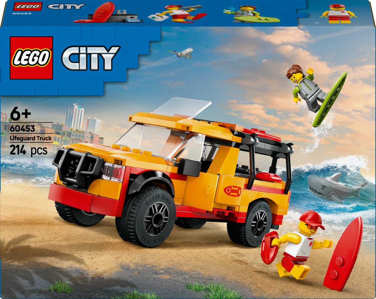 LEGO City Strandwacht reddingstruck  60453