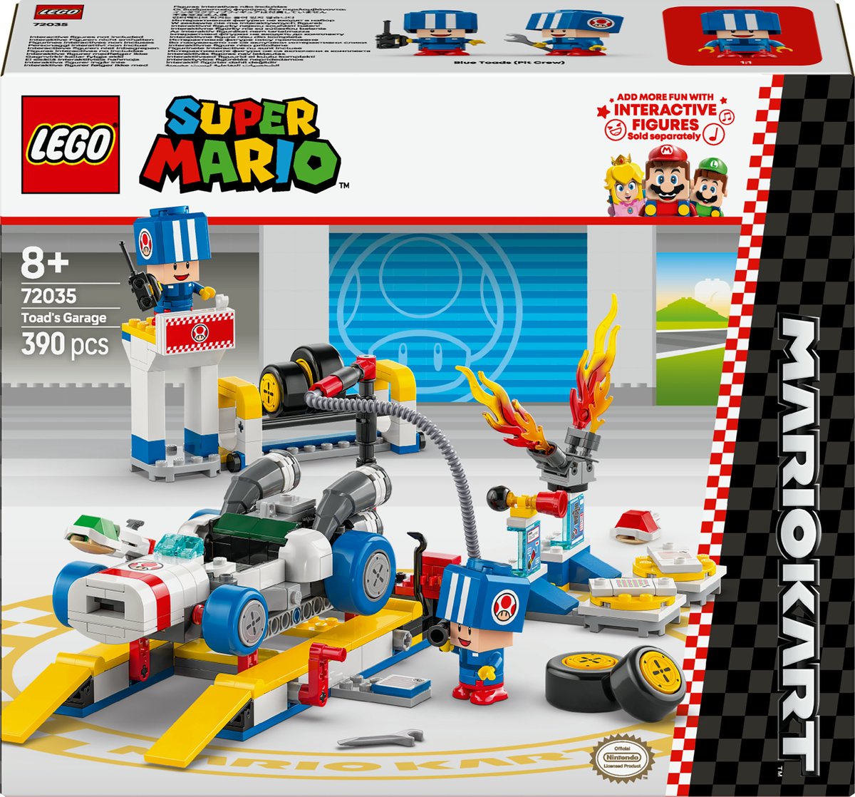 LEGO Super Mario Mario Kart  Toads garage cadeau 72035