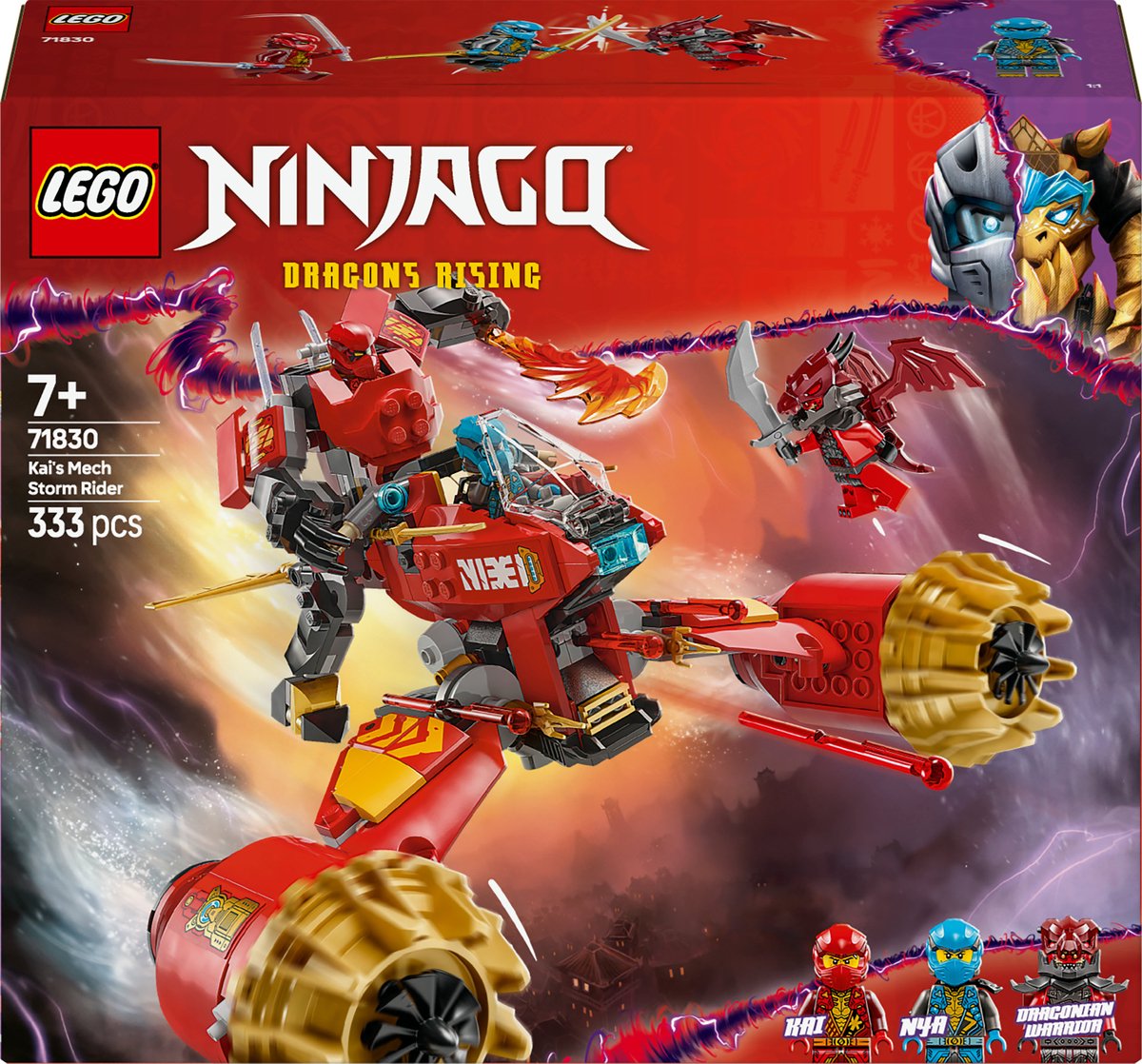 LEGO NINJAGO Kais mechastormvoertuig  71830
