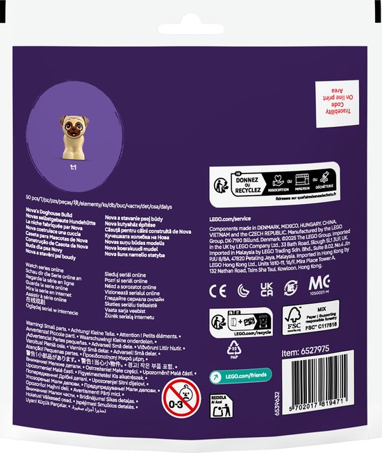 Le chenil à construire soi-même de LEGO Nova - 30697