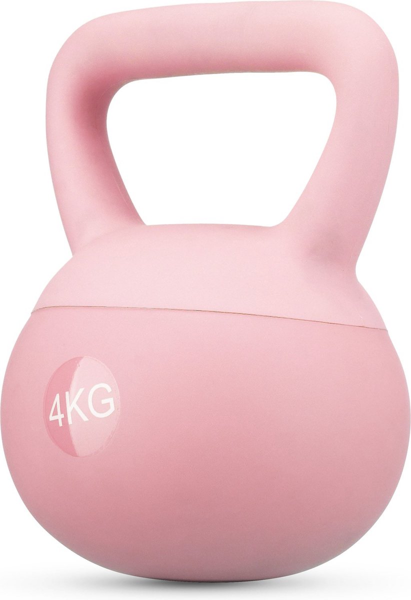 Gymtek® Zachte Kettlebell Dumbbell - 4kg - Kettlebell, Halter, Balgewicht – foto 4
