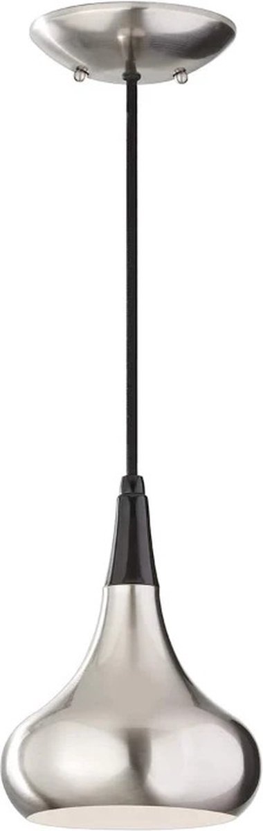 Feiss LED Hanglamp Beso | 1X E27 Max 60W | Dimbaar | Brushed Steel