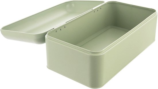 Corbeille à pain Métal Vert VERT 42,5x23x20 cm - Boîte - Boîte