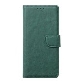 Bookcase Geschikt voor: Huawei Nova 7SE - Groen - portemonnee hoesje
