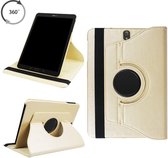 Draaibaar Hoesje - Rotation Tabletcase - Multi stand Case Geschikt voor: Samsung Galaxy Tab S4 10.5 inch T830/T835 (2019) - goud