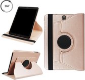 Draaibaar Hoesje - Rotation Tabletcase - Multi stand Case Geschikt voor: Samsung Galaxy Tab A 10.5 inch T590/T595 (2018) - goud