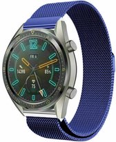 Geschikt voor Huawei Watch GT Milanees bandje - blauw - 42mm