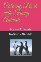 Coloring Book with Funny Animals
