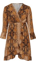 Jurk met snake print