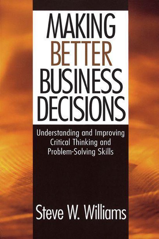 Making Better Business Decisions - cover