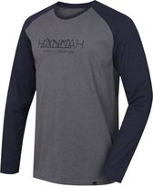 Hannah Longsleeve Bantam Heren Katoen Grijs Maat M