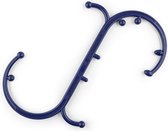 Mr Hook massagehaak triggerpoint modificeerbaar 10 massagenoppen - blauw