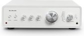 Numan Drive Digital Stereo Versterker - Hifi versterker met bluetooth 5.0 - 2x 170W en 4x 85W RMS - Met Aux/phone/coax - Wit