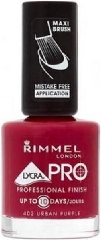 Rimmel London Lycra Pro Professional Finish Nagellak - Urban Purple