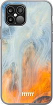 6F hoesje - geschikt voor iPhone 12 Pro - Transparant TPU Case - Fire Against Water #ffffff