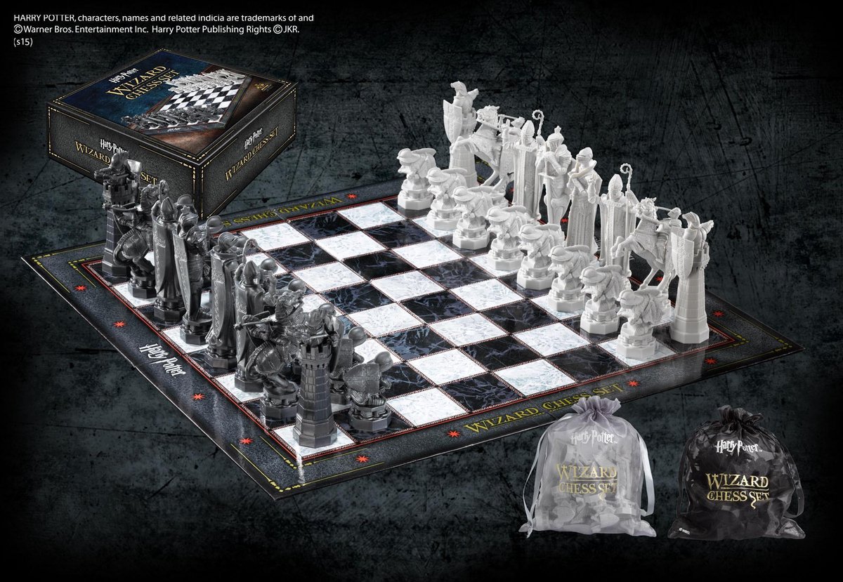 Kapper vandaag Bangladesh Harry Potter Wizard Chess Set - Schaakspel | Games | bol.com