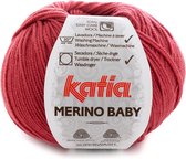 Katia Merino Baby - 94 framboosrood - 50 gr. = 165 m.