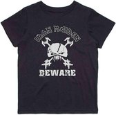 Iron Maiden - Beware Kinder T-shirt - Kids tm 10 jaar - Zwart