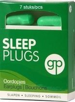 Get Plugged Sleep Plugs Oordoppen - 34dB - Groen - 7 paar