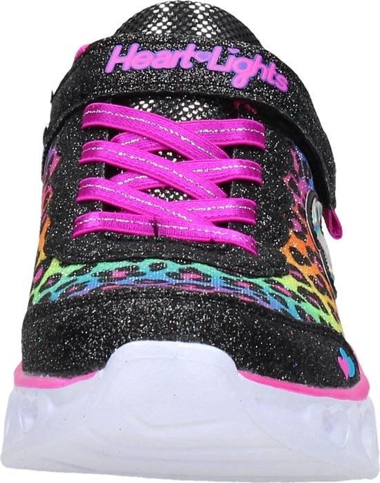 Skechers Heart Lights meisjes sneaker - Zwart - Maat 35 | Bestel nu!
