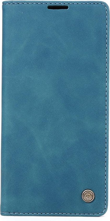 Caseme - iPhone 12 mini Hoesje - Wallet Case Cabello Blauw