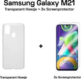 HGA Telefoonhoesje - Back Cover - Geschikt Voor Samsung Galaxy M21