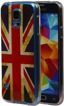 Wicked Narwal | Britse Vlag TPU Hoesje voor Samsung Galaxy S5 G900F UK